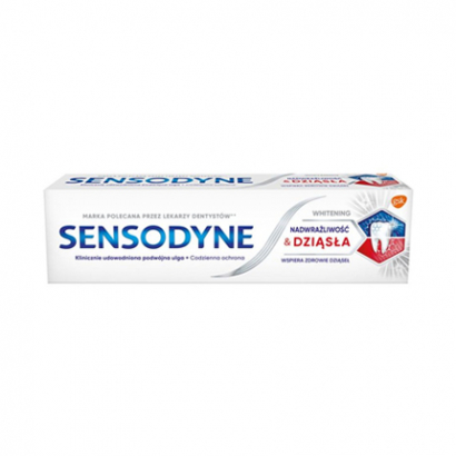 Паста за зъби Сензодин 75мл Сензитив Гъм Уайтанинг