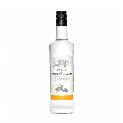 Ракия Шато Копса Мускатова 700мл От Розовата долина Ракия Шато Копса Мускатова 700мл От Розовата долина
