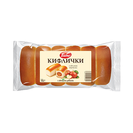 Козуначени кифлички Тимс 250г Мармалад