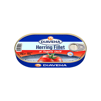 Филе херинга Диавена 170г В доматен сос