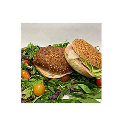 Бургер Ийт енд Го С шунка и кашкавал