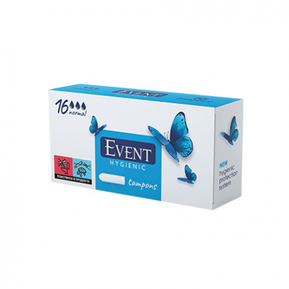 Тампони Евент 16бр Нормални