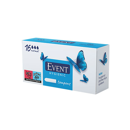 Тампони Евент 16бр Нормални