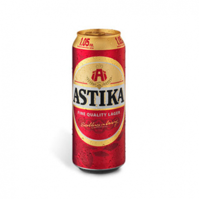 Бира Астика 500мл кен