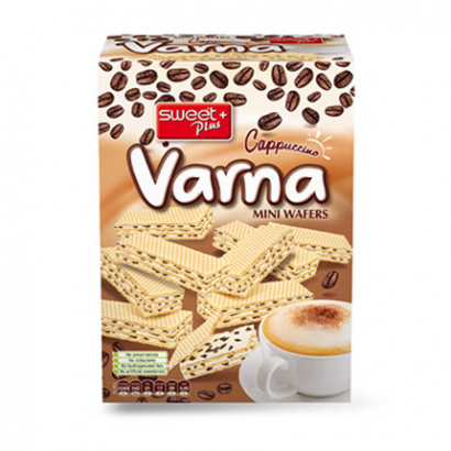 Мини вафли Варна 240г Крем капучино