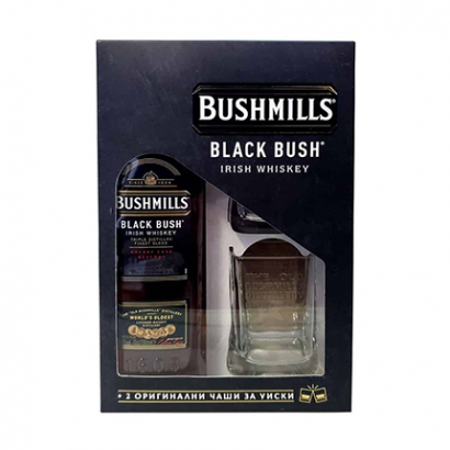 Уиски Бушмилс Блек Буш 700мл + 2 чаши