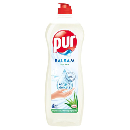 Препарат за съдове Пур 750мл Алое вера Препарат за съдове Пур 750мл Алое вера