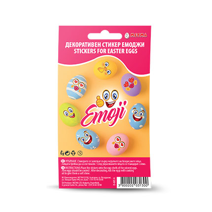 Декоративен стикер Метма емоджи