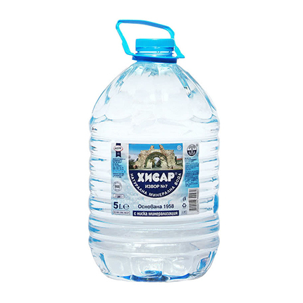 Минерална вода Хисар 5л