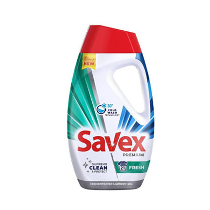 Гел за пране Савекс Премиум 945мл Фреш за универсално Гел за пране Савекс Премиум 945мл Фреш за универсално