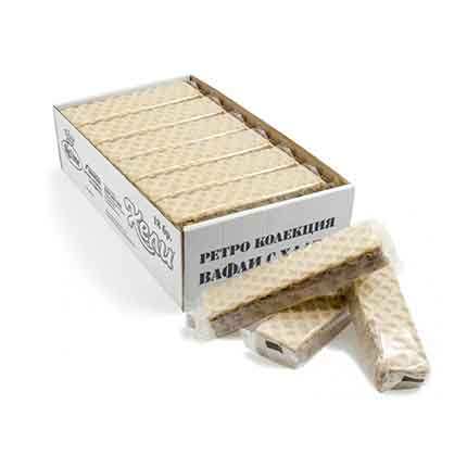 Вафла Хели Ретро 70г Бяла