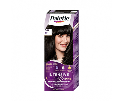 Боя за коса Палете Интензив Калър Крийм 1-0 Черен Боя за коса Палете Интензив Калър Крийм 1-0 Черен
