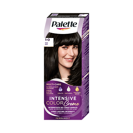 Боя за коса Палете Интензив Калър Крийм 1-0 Черен