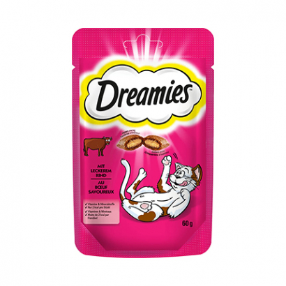 Лакомство за котки Дриймис 60г Говеждо Лакомство за котки Дриймис 60г Говеждо