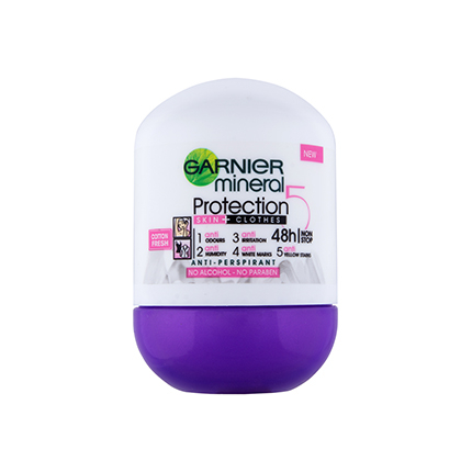 Рол-он Гарние 50мл Протект 5 Флорал фреш