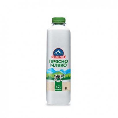 Прясно мляко Олимпус 1,7% 1л