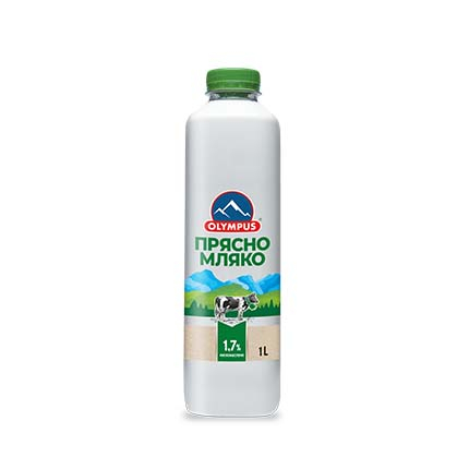 Прясно мляко Олимпус 1,7% 1л Прясно мляко Олимпус 1,7% 1л