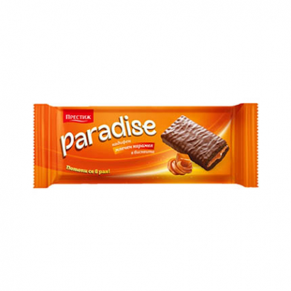Бисквити Парадайс 147г Млечен карамел