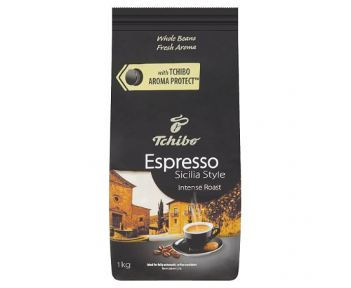 Кафе на зърна Тчибо Еспресо 1кг Сицилия Кафе на зърна Тчибо Еспресо 1кг Сицилия