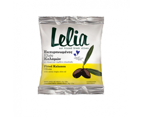 Маслини Лелиа Каламата 100г Без костилка Маслини Лелиа Каламата 100г Без костилка