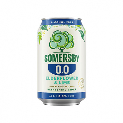 Сайдер Самърсби 330мл кен 0,0% Бъз и лайм