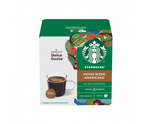 Кафе капсули Старбъкс 12бр Медиум Хаус Бленд Кафе капсули Старбъкс 12бр Медиум Хаус Бленд