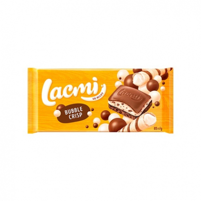 Шоколад Рошен Лакми 85г Млечен и криспи