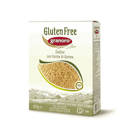 Макарони без глутен Граноро 400г Звездички №478 Макарони без глутен Граноро 400г Звездички №478
