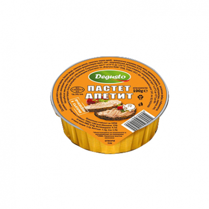 Пастет Дегусто 100г Апетит