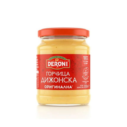 Горчица Дерони 200г Дижонска
