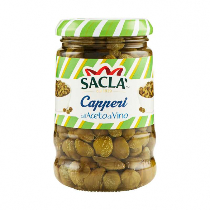 Каперси в оцет Сакла 200г