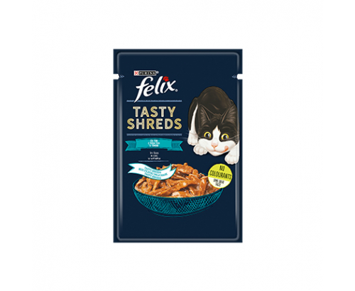 Храна за котки Феликс 80г Парченца риба тон Храна за котки Феликс 80г Парченца риба тон