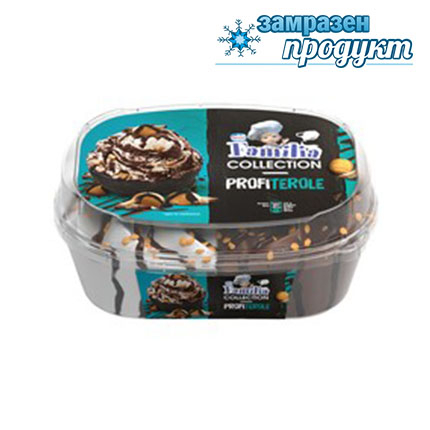Сладолед Фамилия Колекция 900мл Профитерол Сладолед Фамилия Колекция 900мл Профитерол