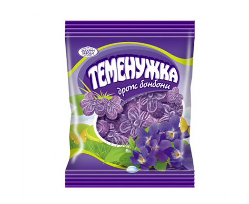 Бонбони Дропс Теменужка 90г Бонбони Дропс Теменужка 90г
