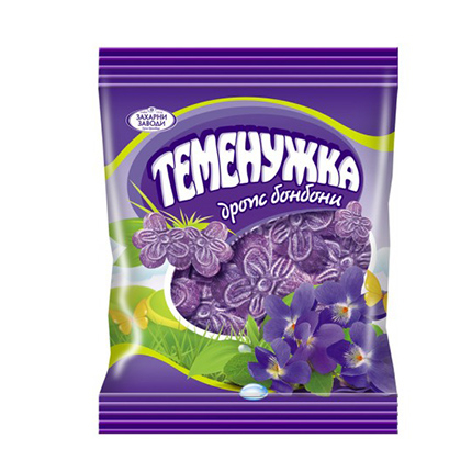 Бонбони Дропс Теменужка 90г
