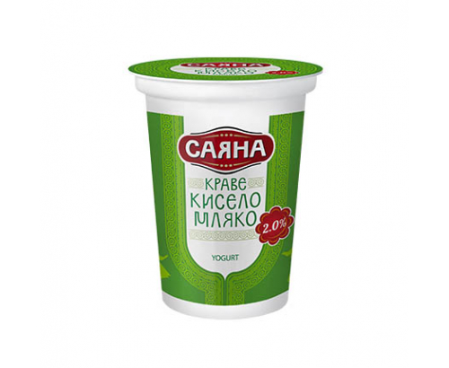 Кисело мляко Саяна 2% 400г Кисело мляко Саяна 2% 400г