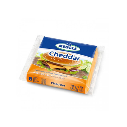 Чедър Мегле 150г слайс Чедър Мегле 150г слайс