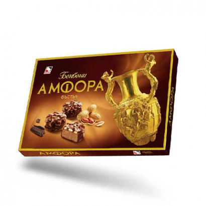Шоколадови бонбони Амфора 135г Фъстък
