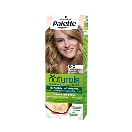 Боя за коса Палете Нейчаръл 8-0 Светло русо
