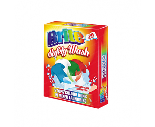 Цветоулавящи кърпички Брайт 20бр Цветно Цветоулавящи кърпички Брайт 20бр Цветно