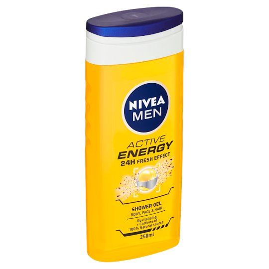 Душ гел Нивеа Мен 250мл Актив Енерджи