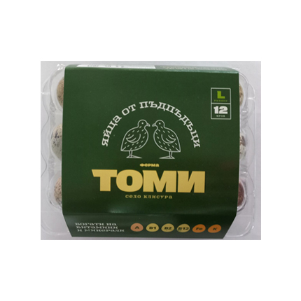 Пъдпъдъчи яйца 12бр