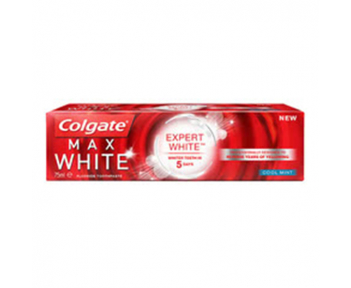 Паста за зъби Колгейт 75мл Макс Уайт Избелваща Експерт Паста за зъби Колгейт 75мл Макс Уайт Избелваща Експерт