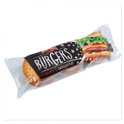 Питки за бургер Мак Голд 6х50г Със сусам