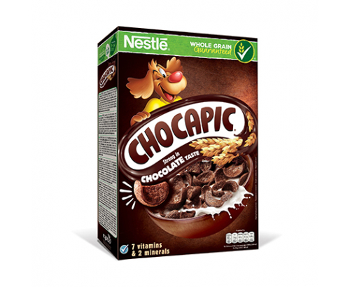 Зърнена закуска Нестле Шокапик 375г Зърнена закуска Нестле Шокапик 375г