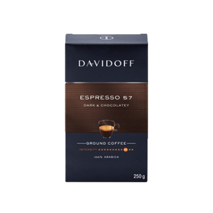 Мляно кафе Давидоф 250г Еспресо 57 Мляно кафе Давидоф 250г Еспресо 57