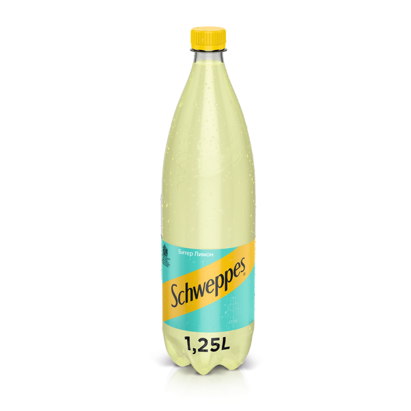Газирана напитка Швепс 1,25л Битер Лимон