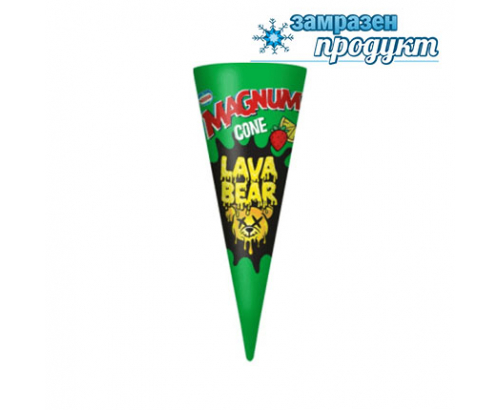 Сладолед Магнум Лава Беър 110мл Лимон и ягода Сладолед Магнум Лава Беър 110мл Лимон и ягода