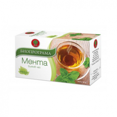 Чай Биопрограма 20бр Мента