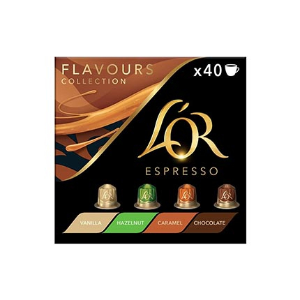 Кафе капсули Лор 40бр Флейвърс Кафе капсули Лор 40бр Флейвърс